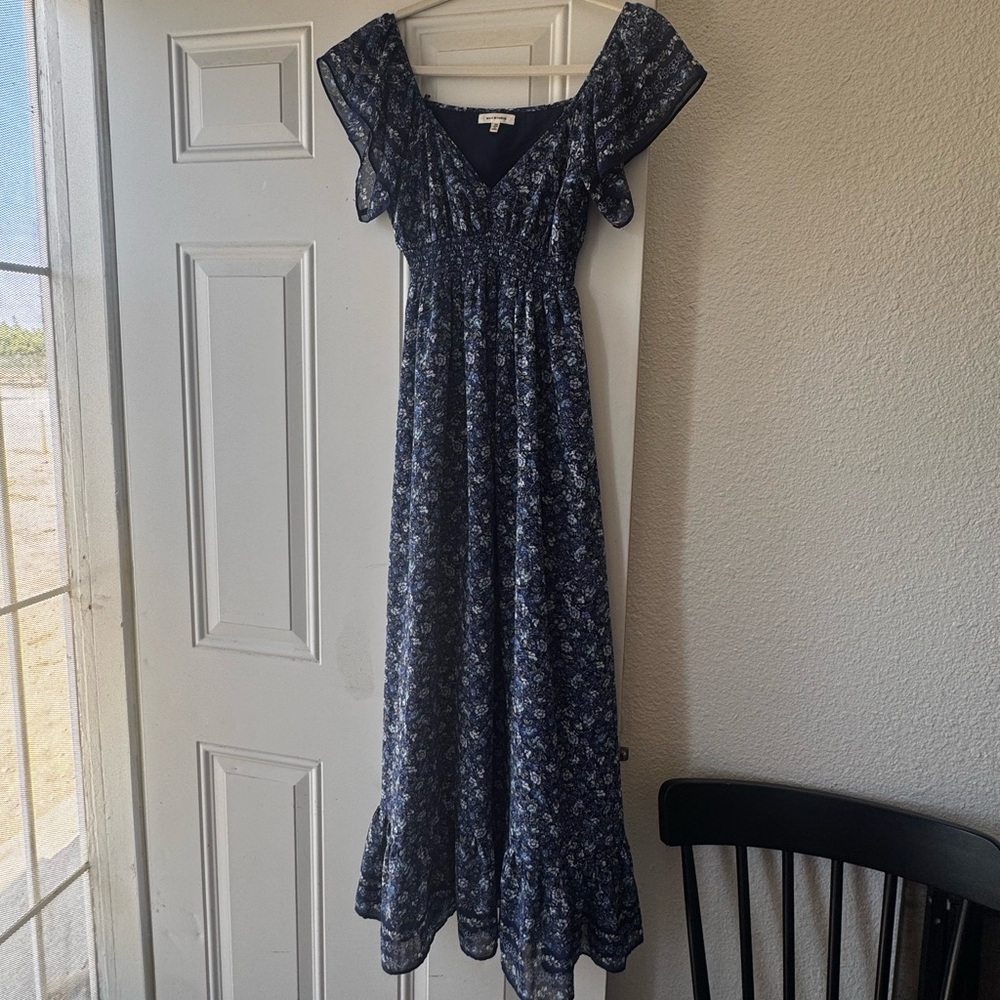 Maxi studio floral print maxi dress